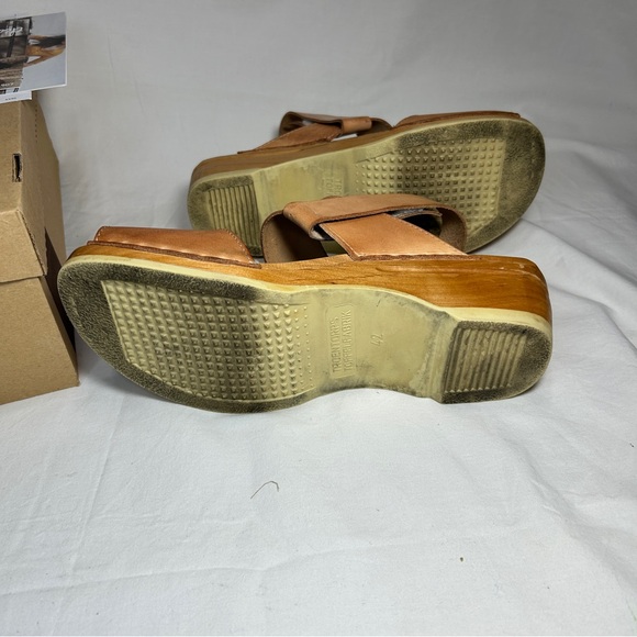 Troentorp Karin Clogs – Nude Leather – Size 42 (Women’s 12) - Picture 9 of 13